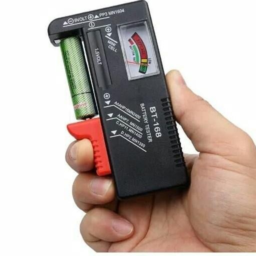 SALE ALAT TES BATERAI BATTERY TESTER UNIVERSAL A2 A3 9V DIGITAL MANUAL