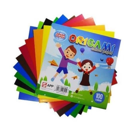 

Kertas Lipat Kertas Gami 100 Lembar Besar Sidu