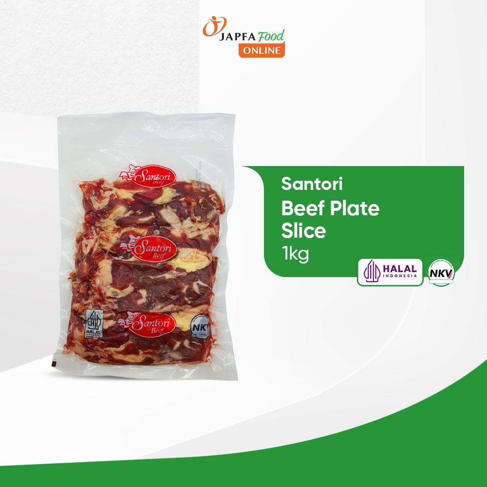 

Santori Daging Sapi Sliced / Beef Plate 1kg / 1000gr