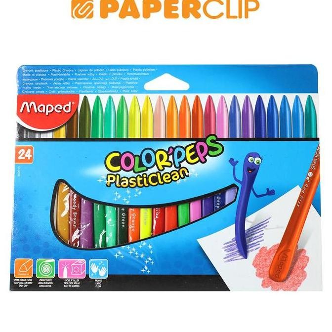 

TERLARIS - CRAYON MAPED PLASTICLEAN 862013 24C