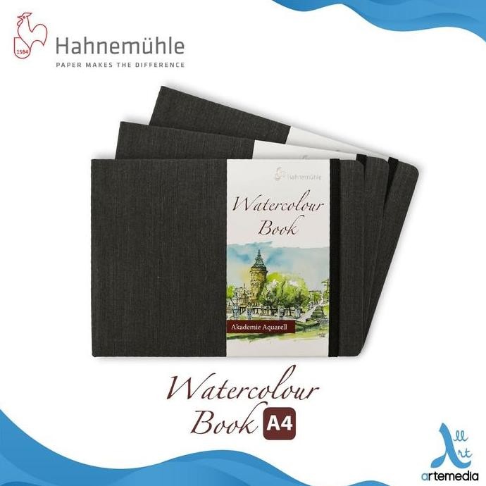 

TERMURAH - Kertas Cat Air Hahnemuhle A4 Watercolor Paper Sketchbook