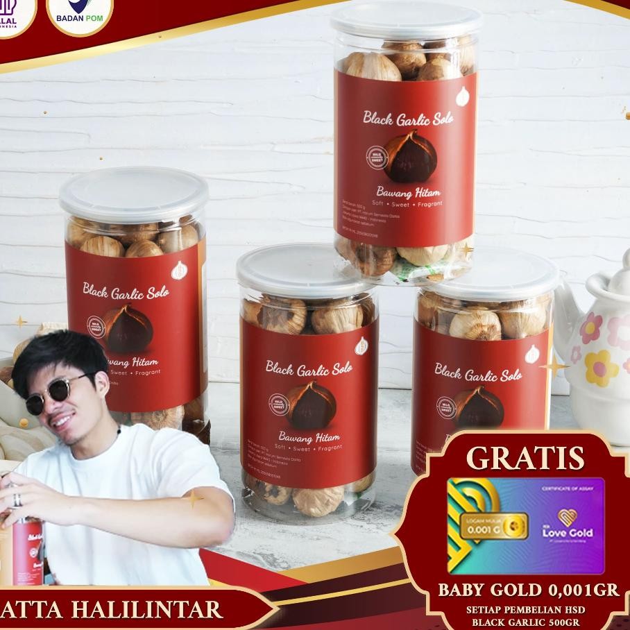 

4 Botol Hsd Bla Garlic Solo Bawang Hitam Tunggal Gr