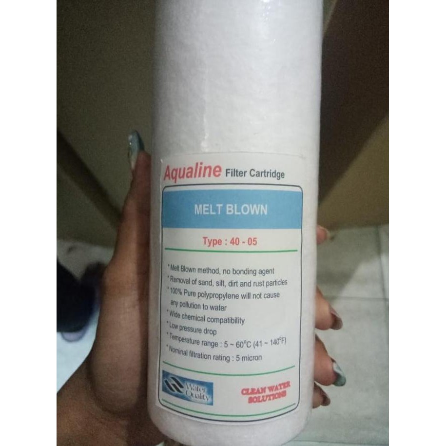 Aqualine Cartridge Filter Spoon 40" - Sedimen 40" Melt Blown Baru