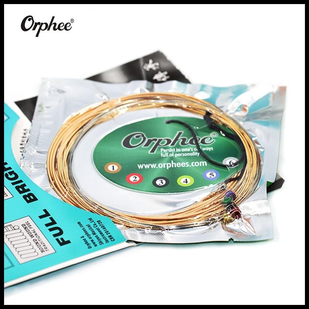 SENAR GITAR AKUSTIK ORPHEE QA140 QA150 QA160 QA170 SENAR GITAR ORPHEE