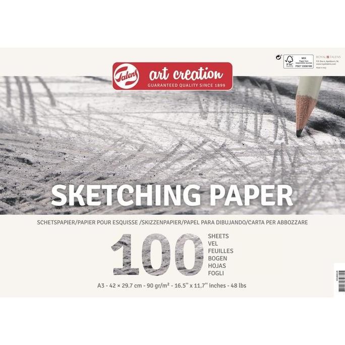

TERMURAH - TALENS ART CREATION SKETCHING PAPER 29,7X42CM (A3)