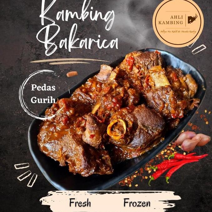 

Terlaris | Terbaru | Best Seller | Termurah Lauk Kambing Bakarica (Fresh Siap Makan) Original | High Quality | Berkualitas