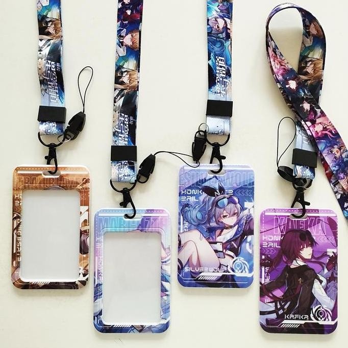 

New Honkai Star Rail ID Card Holder Lanyard 2 Name Tag Gantungan Kalung