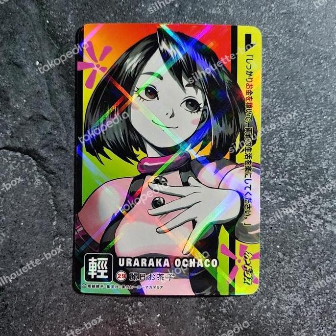 Artgerm Carddass Masters Ochaco Uraraka Laser Hologram Card