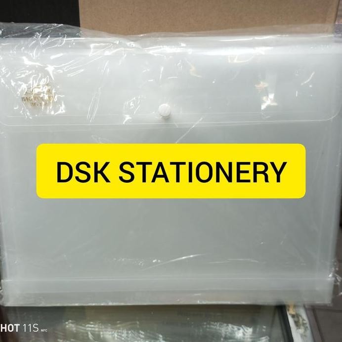 

New MAP KANCING PLASTIK F4 1 LUSIN 12 PCS