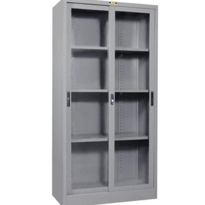 New lemari arsip file brother B 304 lemari besi pintu kaca sliding