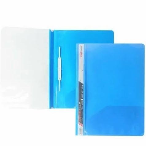 

New Bussines file I Map plastik inter x A4 biru( isi 12 pcs)