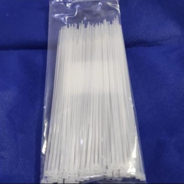 

New Kabel Ties Tis 10 15 20 25 30 Cm Putih Hitam @100