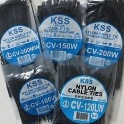 

New KSS Cable Ties UV Resistant 100mm CV100W 150mm CV150W 200mm CV200W 250mm CV250W / Insulock Kabel Ties