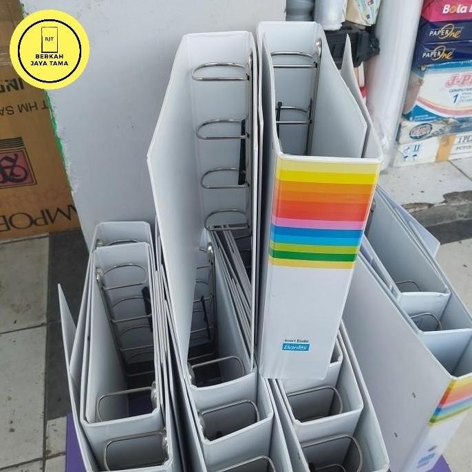 

New bantex insert ring binder 4 ring 65mm A4 white