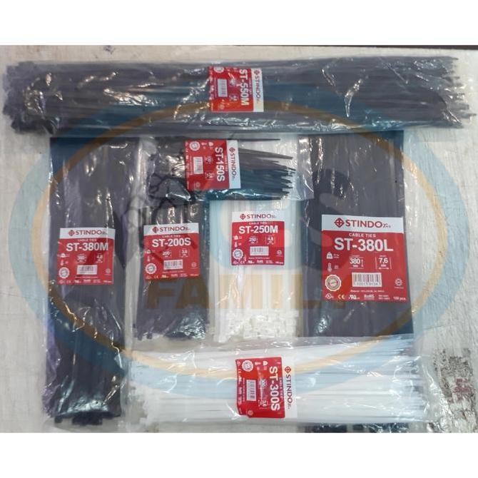 

New STINDO Kabel Ties 55cm ST550M / Insulok Panjang 55cm Tebal 4,8mm
