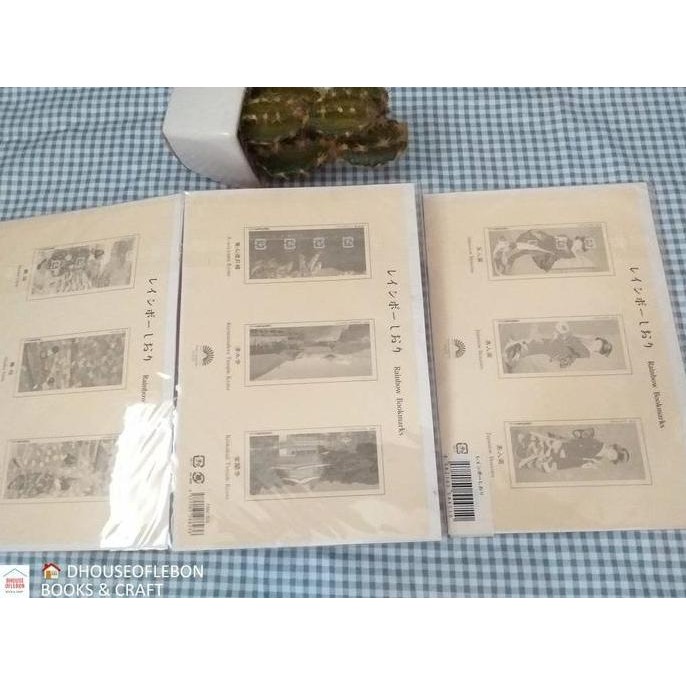 

New Bookmark / Pembatas Buku HOLOGRAM JEPANG IMPORT ORI