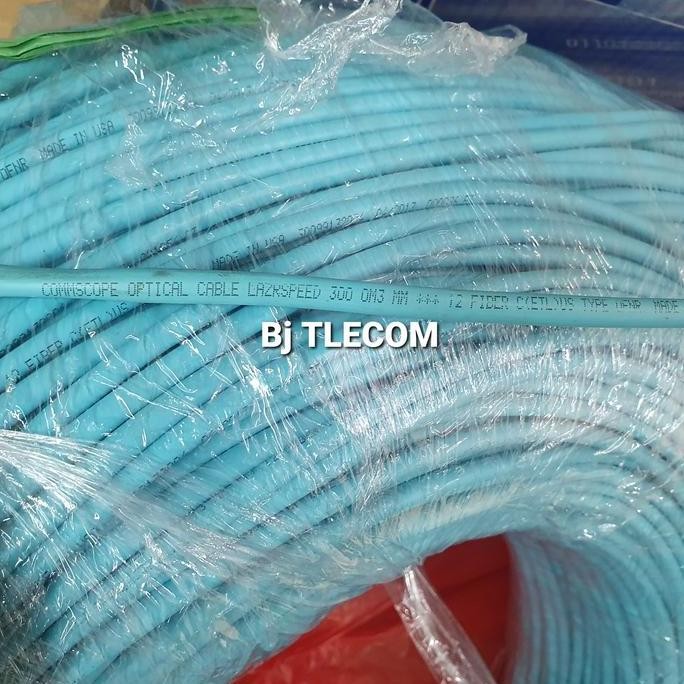 kabel fo 12 core OM3/ kabel multimode OM3 12 core merk commscope murah