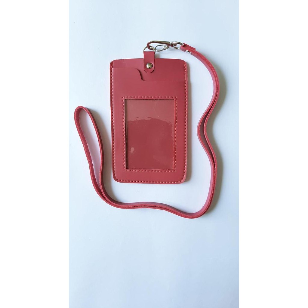 

New ID CARD HOLDER KULIT / NAME TAG ID CARD/ GANTUNGAN NAMA SS15