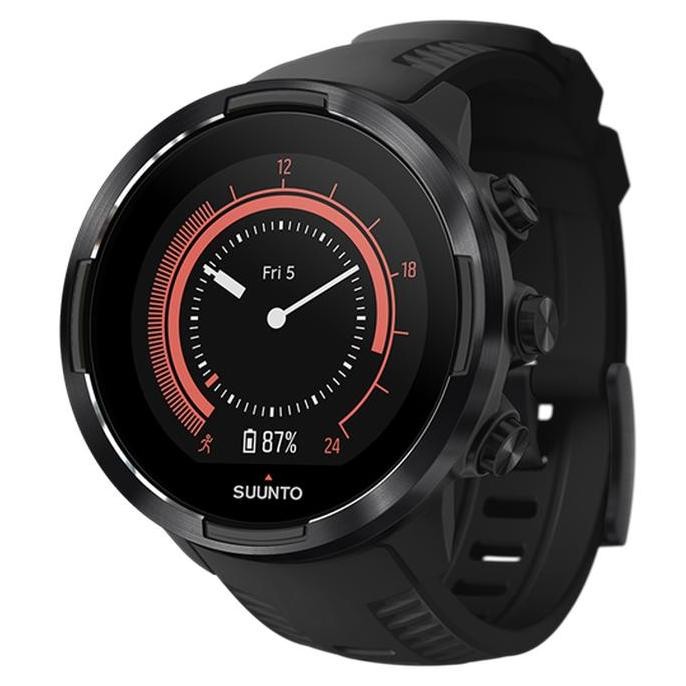 Baru Suunto 9 Baro Black SS050019000Jam Tangan Pria Hitam