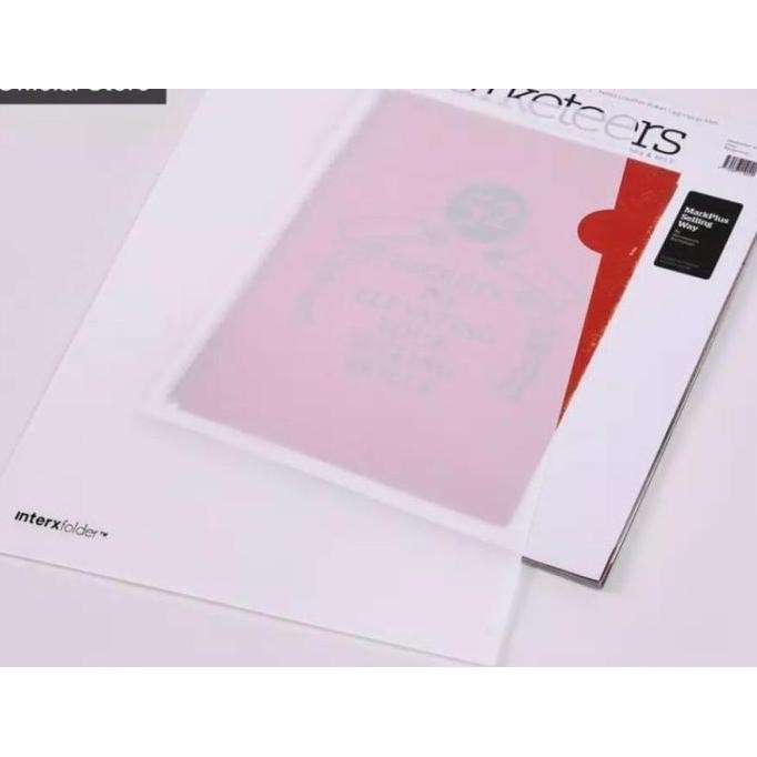 

New MAP PLASTIK L PUTIH SUSU OPAQUE INTER X UKURAN FOLIO