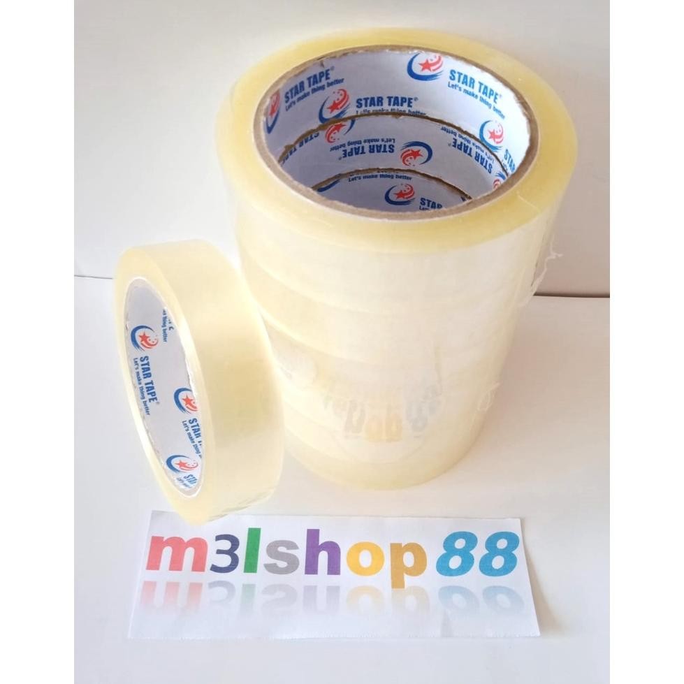 

Rd1- Isolasi Star Tape 24 Mm X 72 Yard-6 Pcs