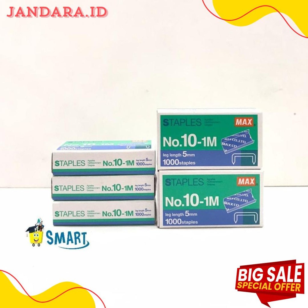 

Max Isi Stapler Hd 10 /Pack Terlaris! Produk Ini Banyak Dicari