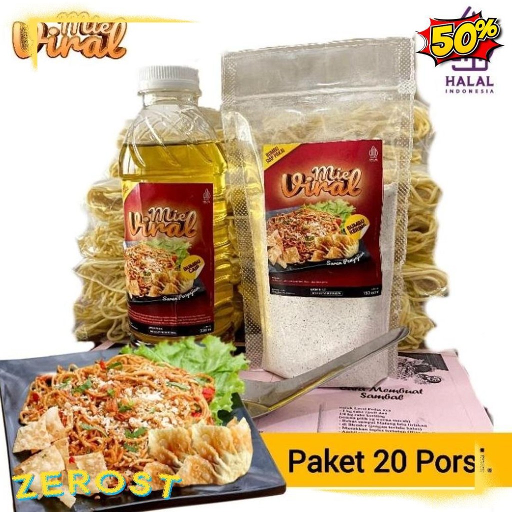 

Paket Tester 20 Porsi Peluang Bisnis Makanan Kekinian Mie Newmind Level Pedas Ide Jualan Dirumah Terlengkap Dan Termurah