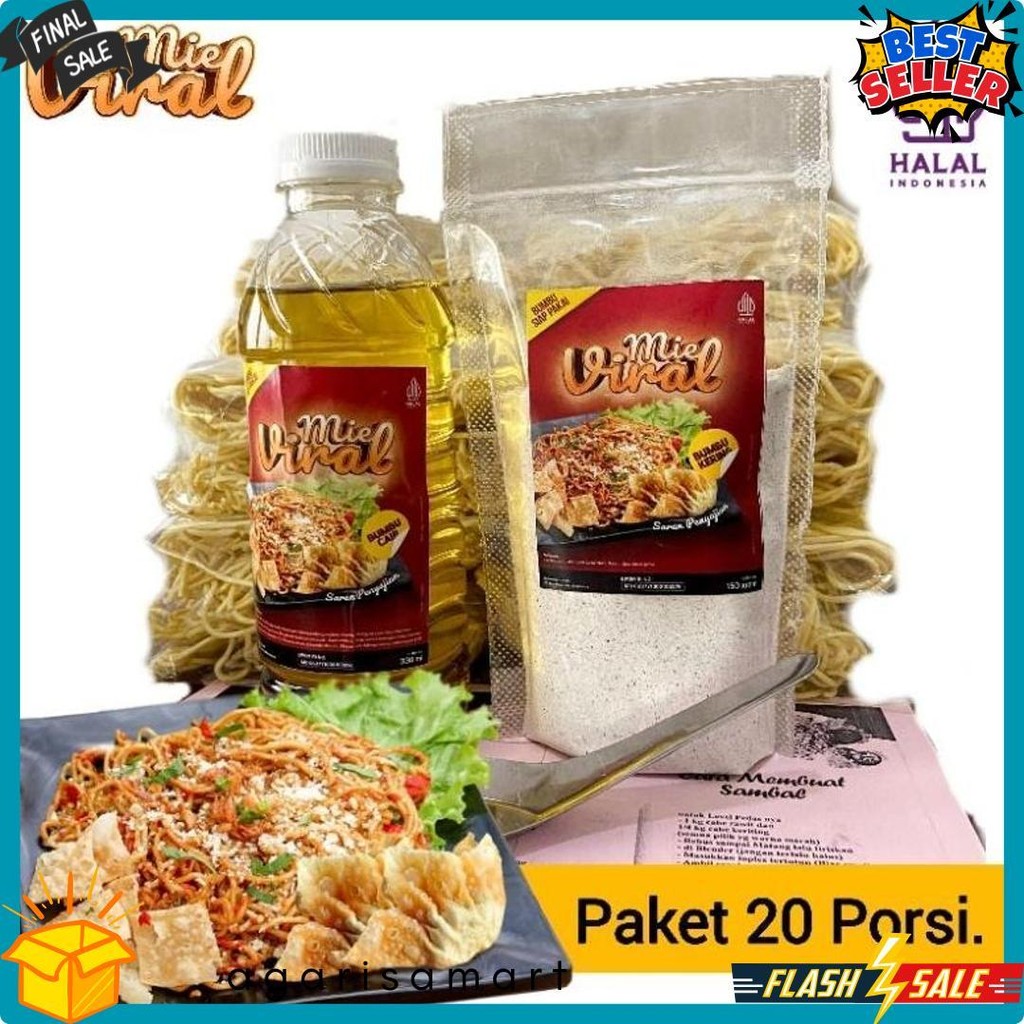 

Paket Tester 20 Porsi Peluang Bisnis Makanan Kekinian Mie Newmind Level Pedas Ide Jualan Dirumah Flash Sale! Diskon Hingga 70%