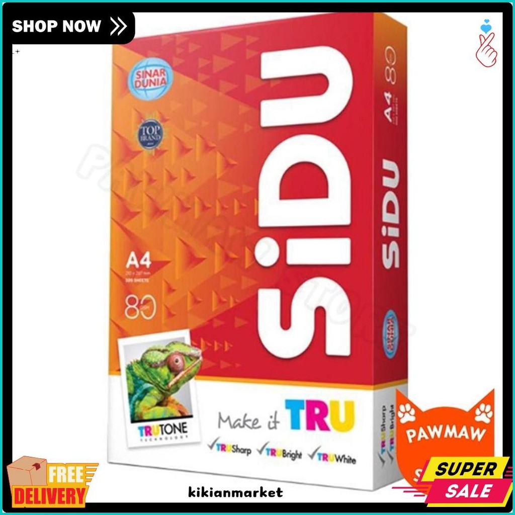 

Kertas Hvs A4 80 Gram Sinar Dunia ( Rim ) Diskon Setengah Harga