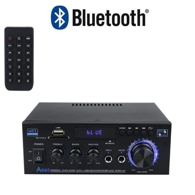 Kerndy AAk-45 12volt Compact Size Audio power Amplifier Portable Sound Amplifier Ak45