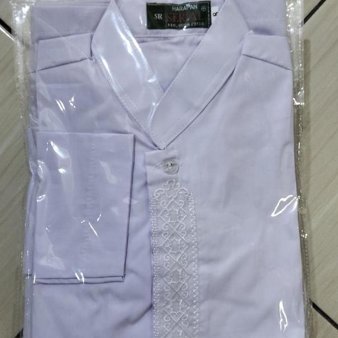 (Expert) seragam sekolah baju Putih koko muslim SD SMP SMA