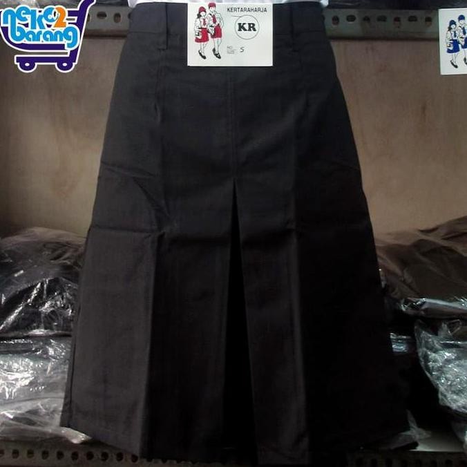 (Expert) Rok Pendek Span SMA Hitam Seragam Sekolah SMA