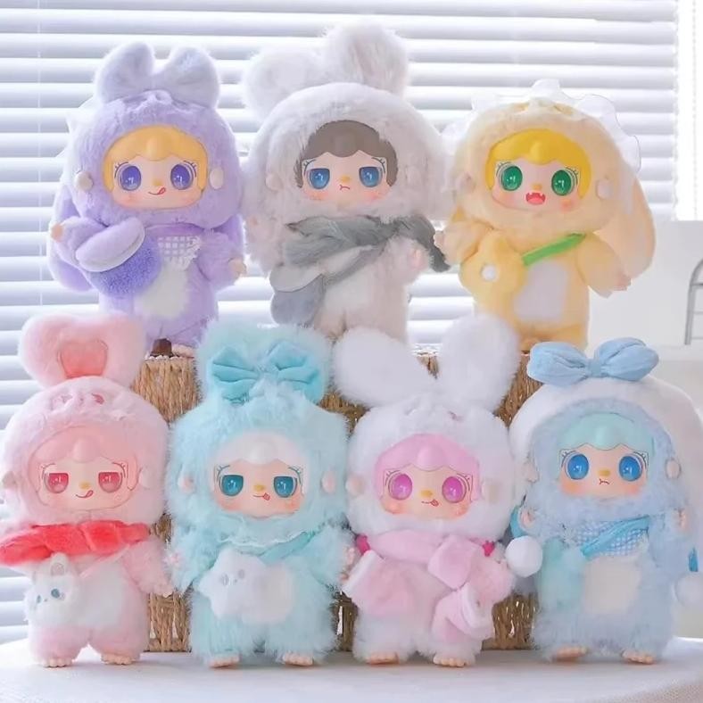 Genuine Yooki Yangyang V3 Warm Rabbit Series Vinyl Plush Blind Box Figure Cute Doll Collect Desktop 