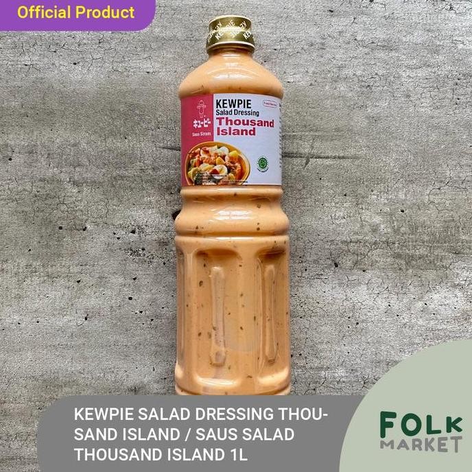 

Kewpie Salad Dressing Thousand Island / Saus Salad Thousand Island 1L