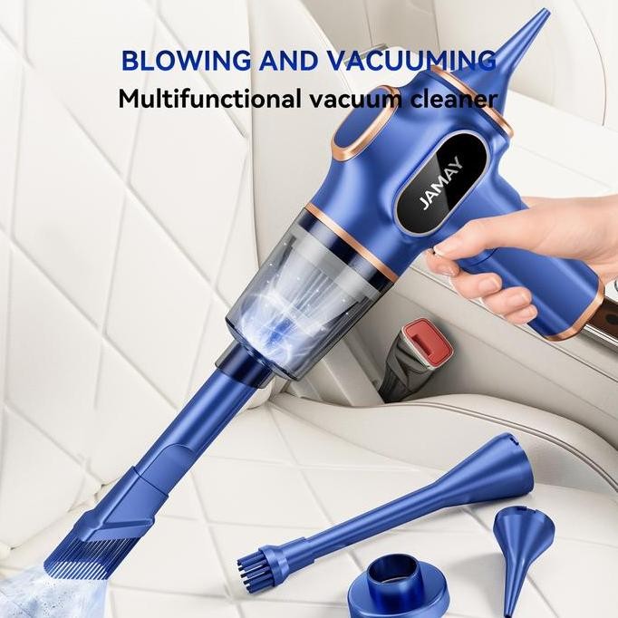 JAMAY V05 PENYEDOT DEBU VACUUM CLEANER PORTABLE 4 IN 1 MINI PORTABEL PENYEDOT DEBU SERBAGUNA MOBIL V
