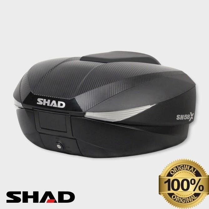 BOX MOTOR SHAD SH 58X NEW BOX BY SHAD / TOP BOX SHAD SH58X SERI NEW CARBON