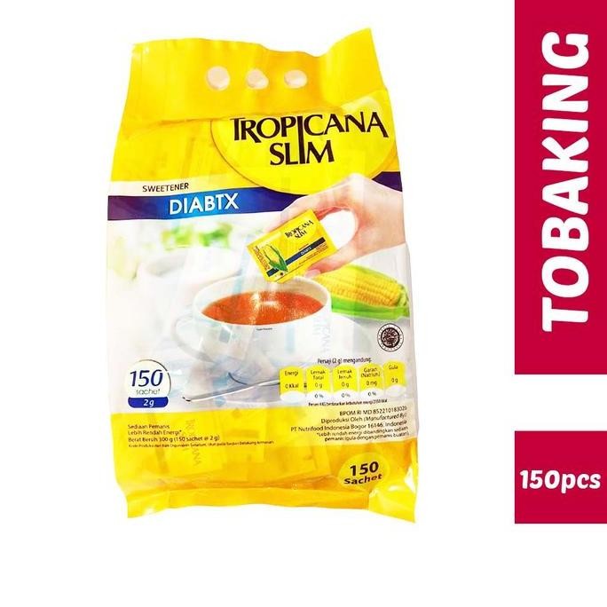 

Tropicana Slim Diabtx Sweetener 150 sachet