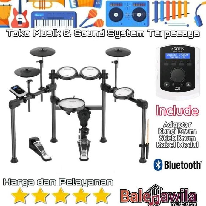 New Electric Drum Elektrik Drum Aroma Tdx22 Tdx 22 Ori