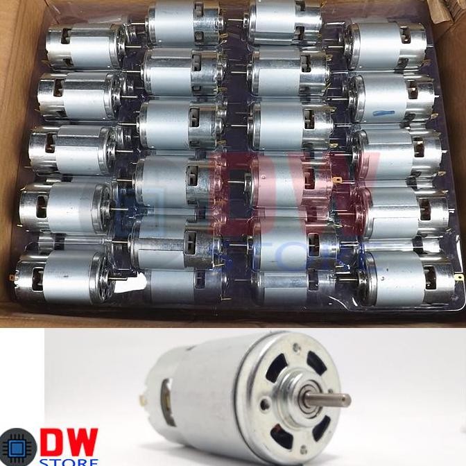Dinamo DC Motor RS-775 775 6V 9V 12V 15V 18V 24V 36V High Speed Torque