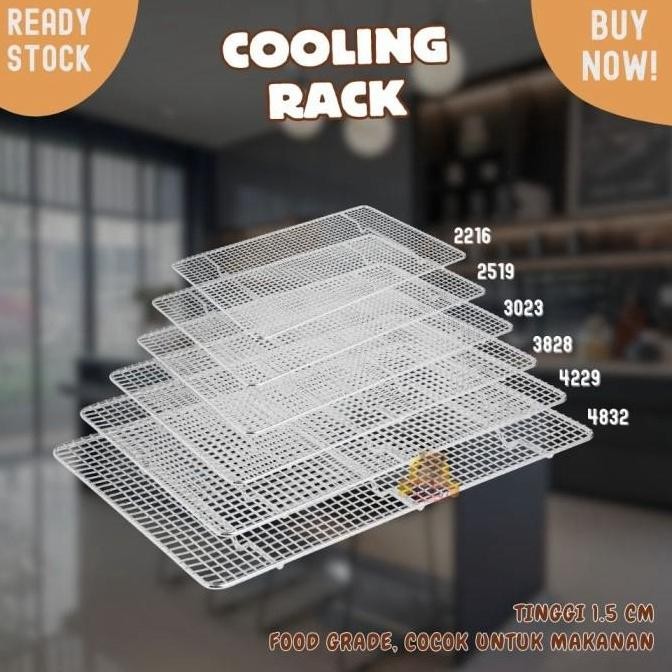 Cooling Rack Rapat 42X29 Stainless Wire Mesh Peniris Bbq Grill Tatakan