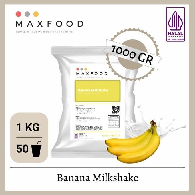 

1Kg Banana Milk Shake / Banana Powder / Bubuk Pisang / Bubuk Minuman