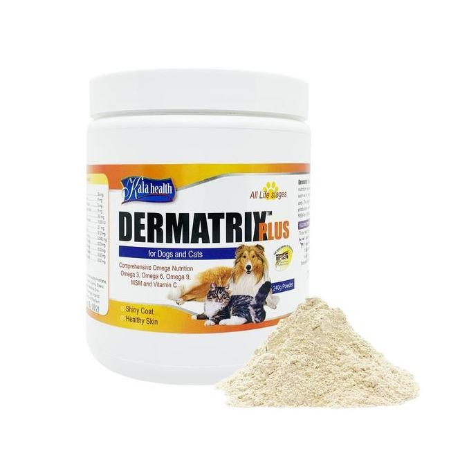 Dermatrix Plus Powder Dog Cat - Kalahealth - Vitamin Anjing Kucing Co