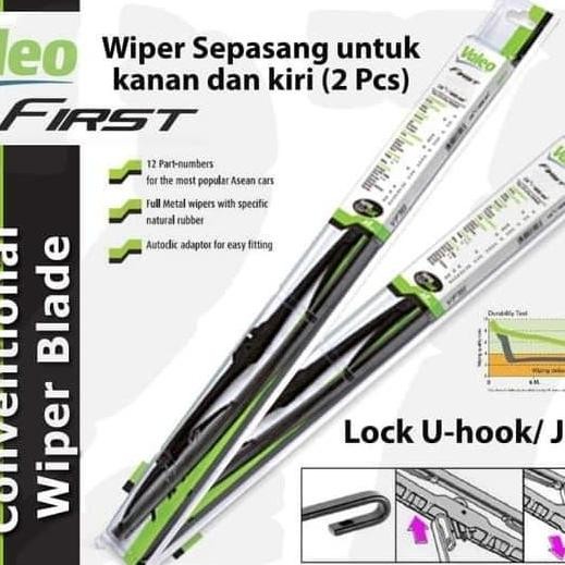 Wiper Valeo Standar besi mercy w 203 w-203 w203 2001 - 2007