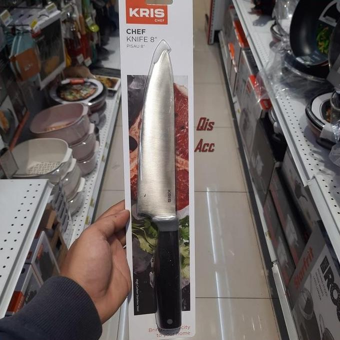 KRIS Chef Knife 8 Inch Pisau Da Koki Stainless 20 Cm