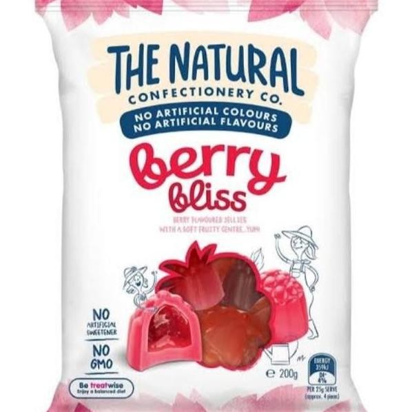 

The Natural Candy Jelly Berry Bliss 200Gr Permen