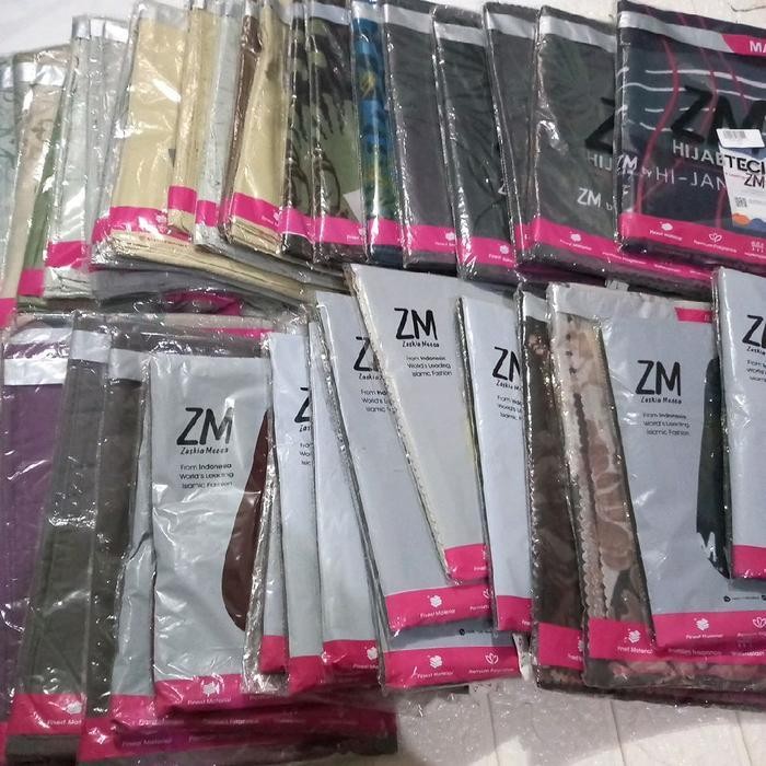 ST ZM Zaskia Mecca Hijab Polos & Motif (Sale)