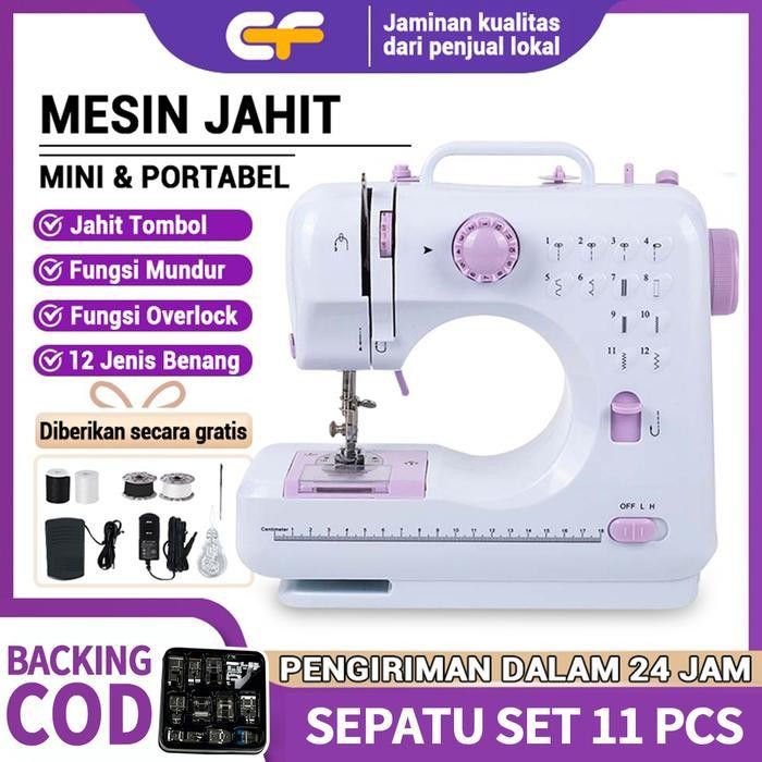 

Epic Finds Mesin Jahit Mini Portabel 505A Dengan 12 Pola Jahitan, Cocok Untuk Pakaian Jahit Tangan Dan Listrik, Dilengkapi Dengan Lampu Led