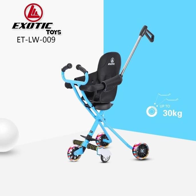 Stroler Anak Bayi Balita Trike Exotic ET LW009 Stroller Kursi Dorong
