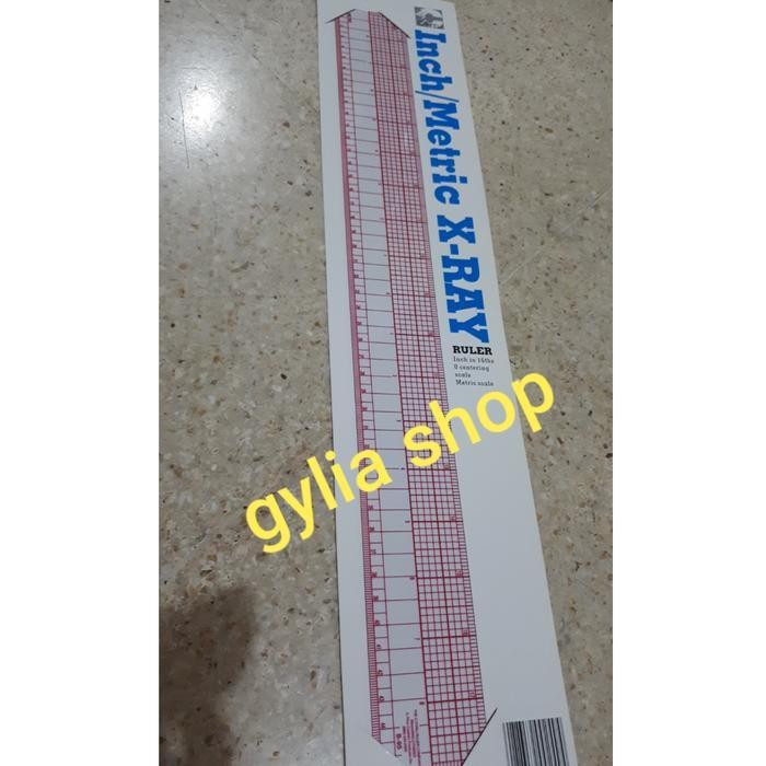 

Penggaris Pola / Skala Plastik-Inch / Metric Ruler 45 Cm/ 18 " B -95