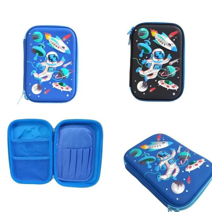 

Terbaru Kotak Pensil 3D Timbul Astronot FLY Karakter Anak Laki Laki Hardcase Waterproof